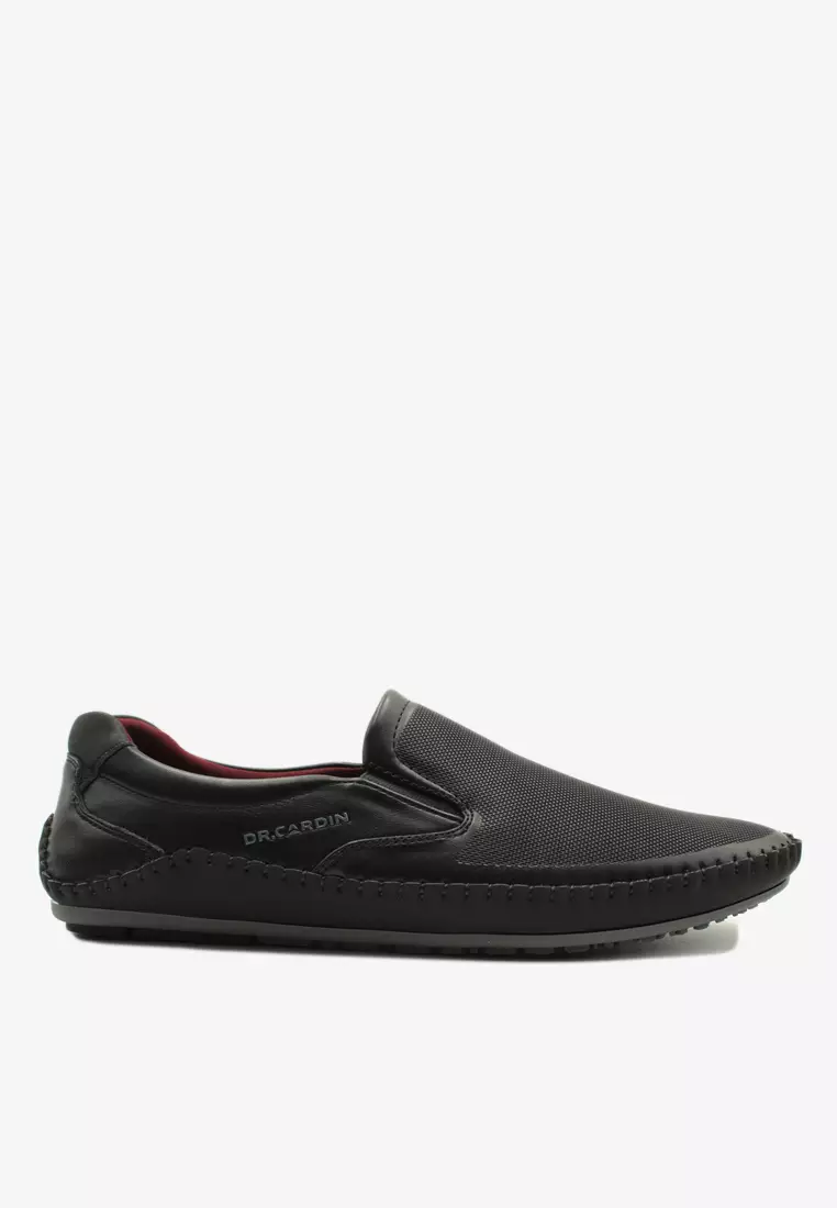 Discount on Dr. Cardin  shoes - SKU: Dr Cardin Men Jetaire Faux Leather Comfort Slip-On Shoe Fxz-61018
