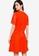 ck Calvin Klein orange Heavy Cotton Eyelet Dress - Fully Lined E0D86AADD532DDGS_2