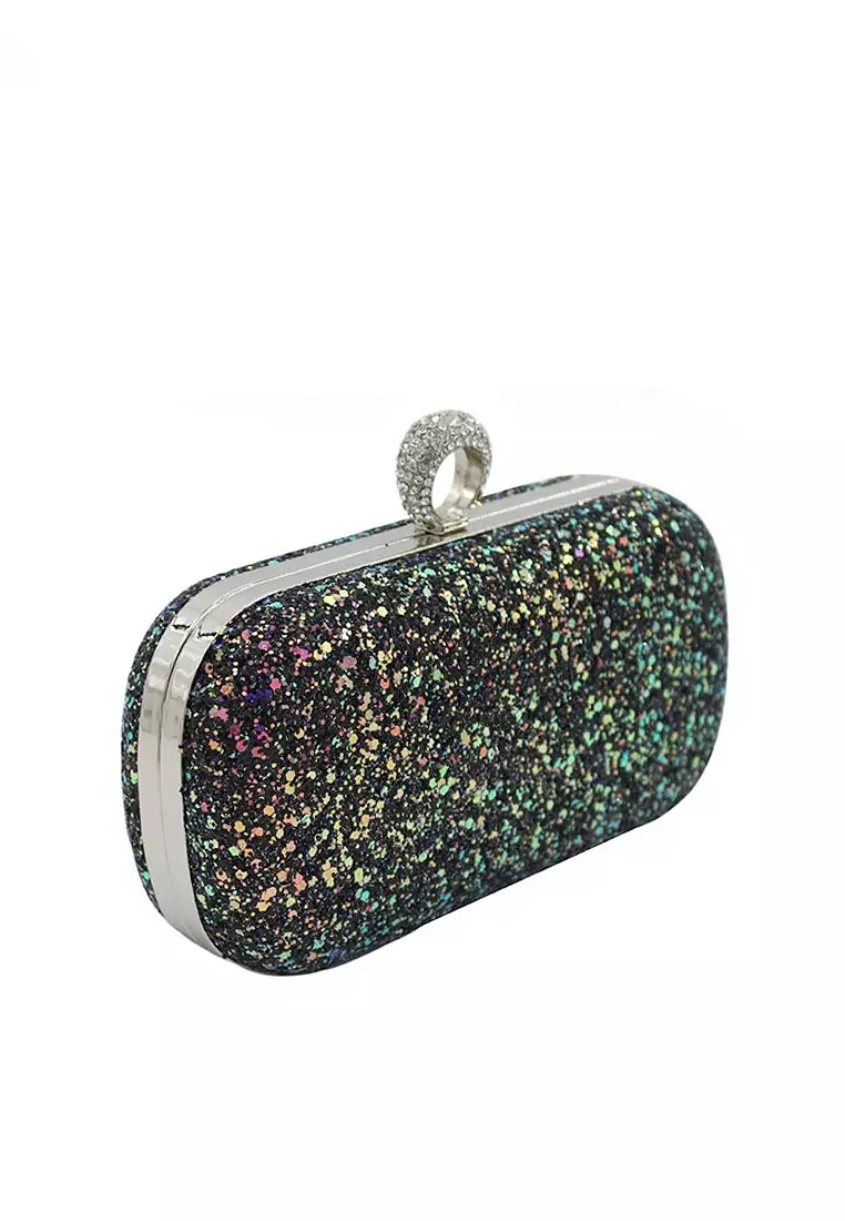 Glitter hot sale clutches online