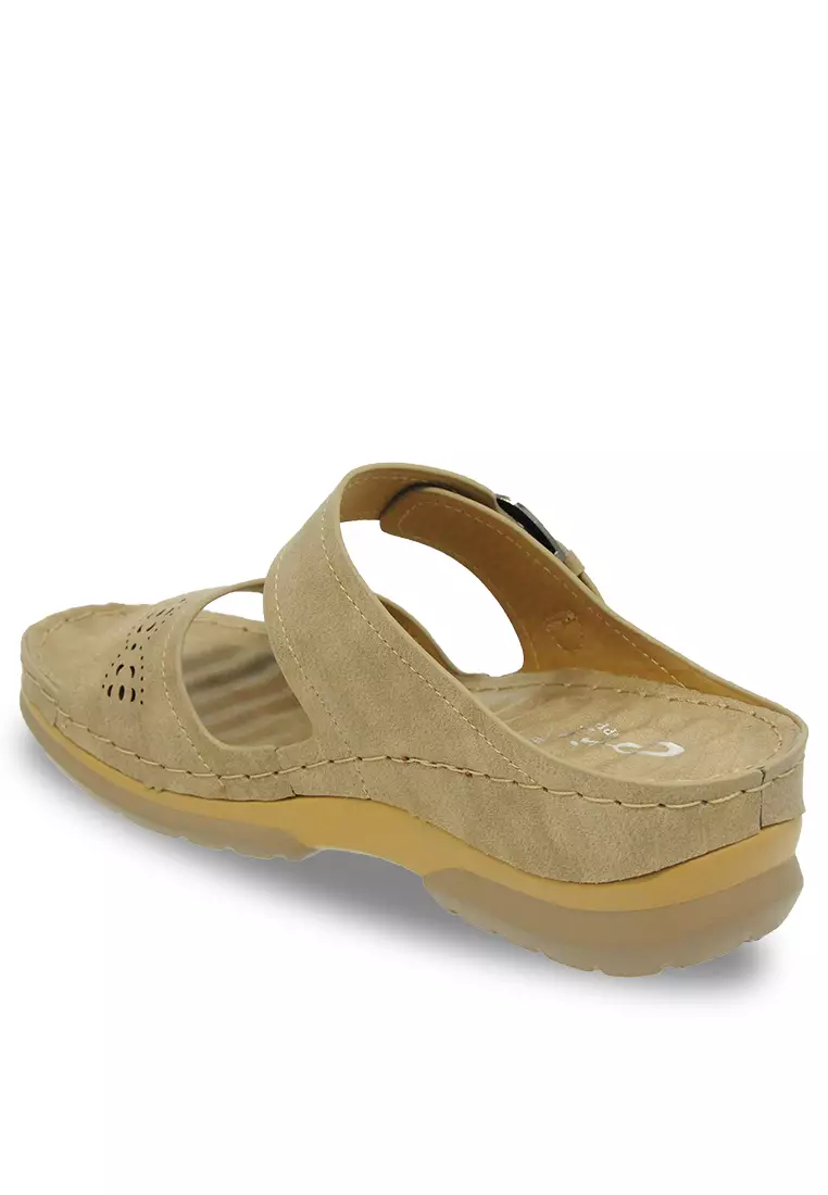 Louis Cupper Double Strap Sandals