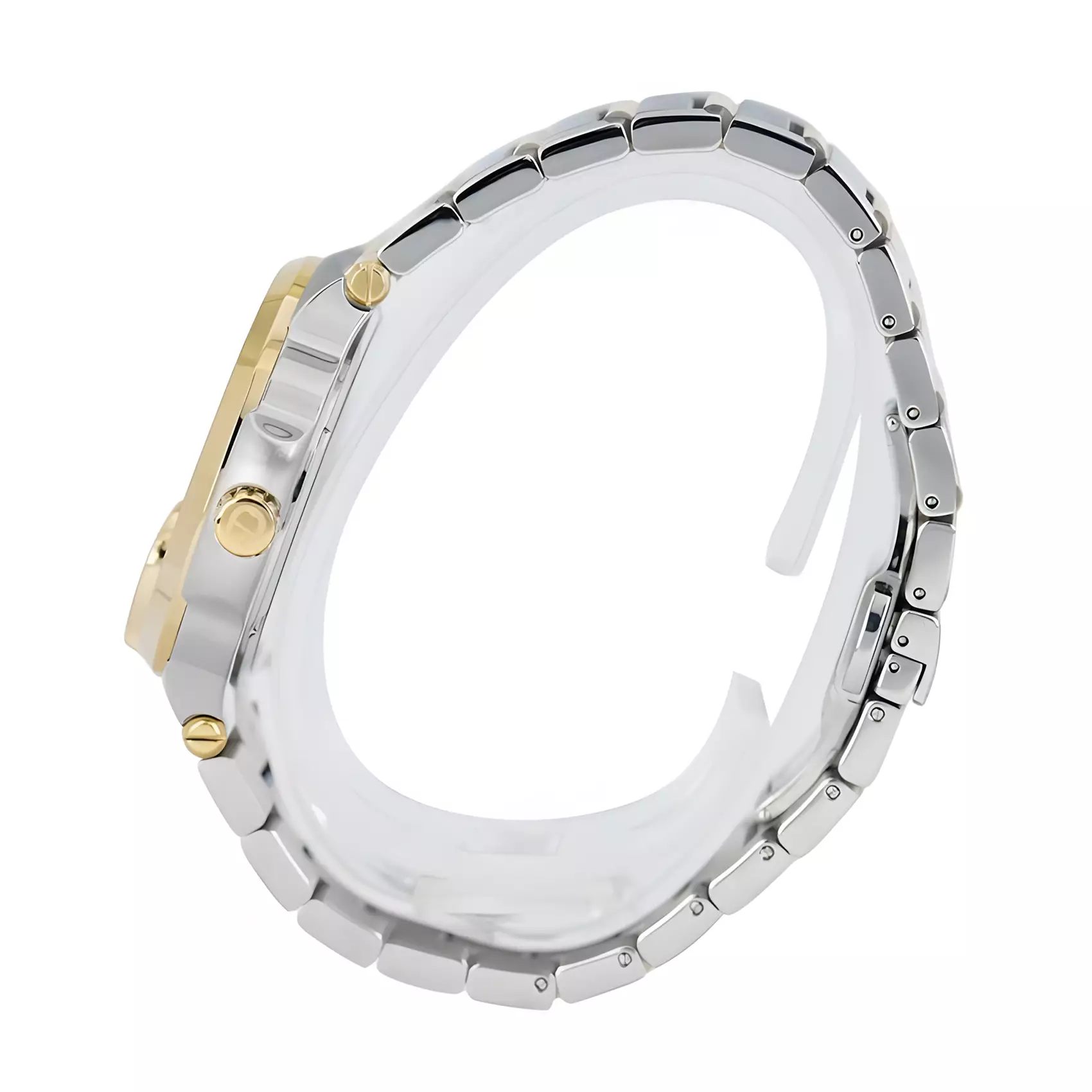 AIGNER Taviano 2 - Jam Tangan Pria - Silver Dial Dual Tone Stainless Steel - AGW.241008