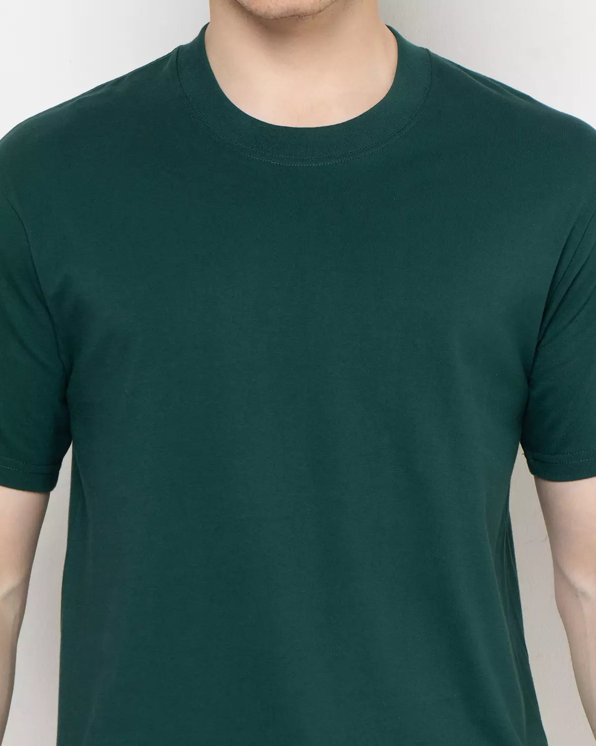 Country Fiesta Basic T-Shirt Bodysize Kaos Polos Heavyweight Forest - 01TSP00160