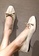 Twenty Eight Shoes beige Comfortable Almond Toe Ballerina VF121822 83DF4SH67B9B20GS_3
