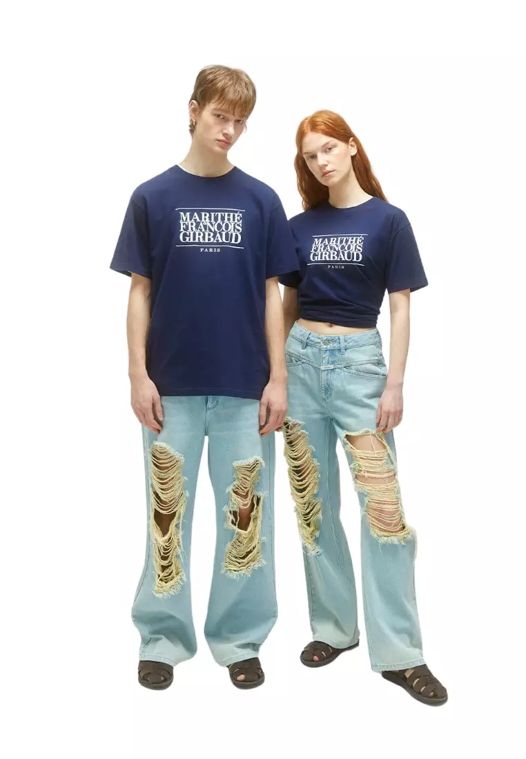 Classic Logo Tee - Navy