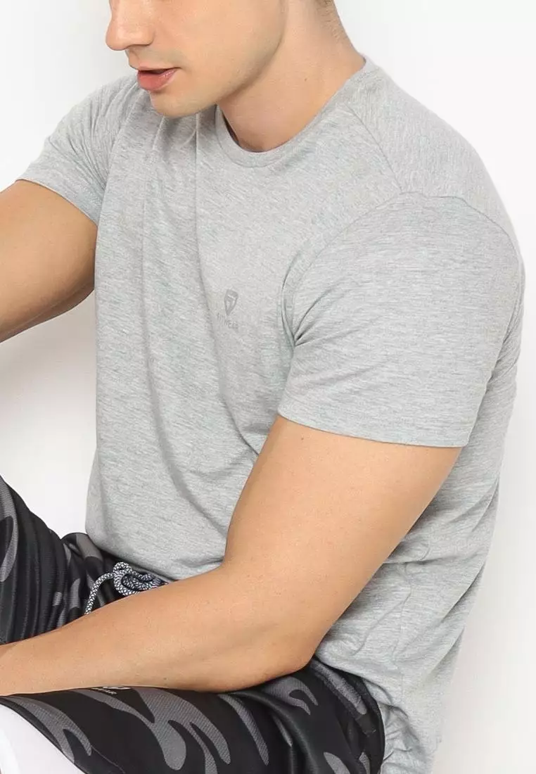 FITWEAR - GRIFFIN BASIC MEN T-SHIRT S/S - Grey