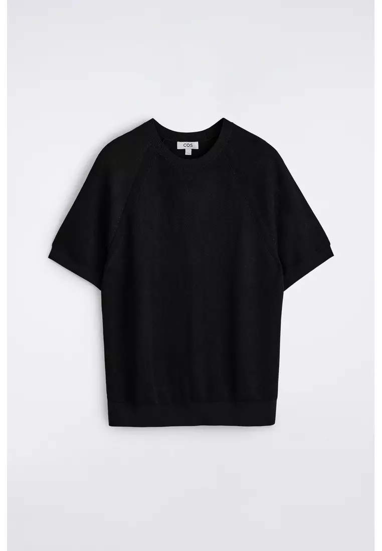 DOUBLE-FACED KNITTED T-SHIRT