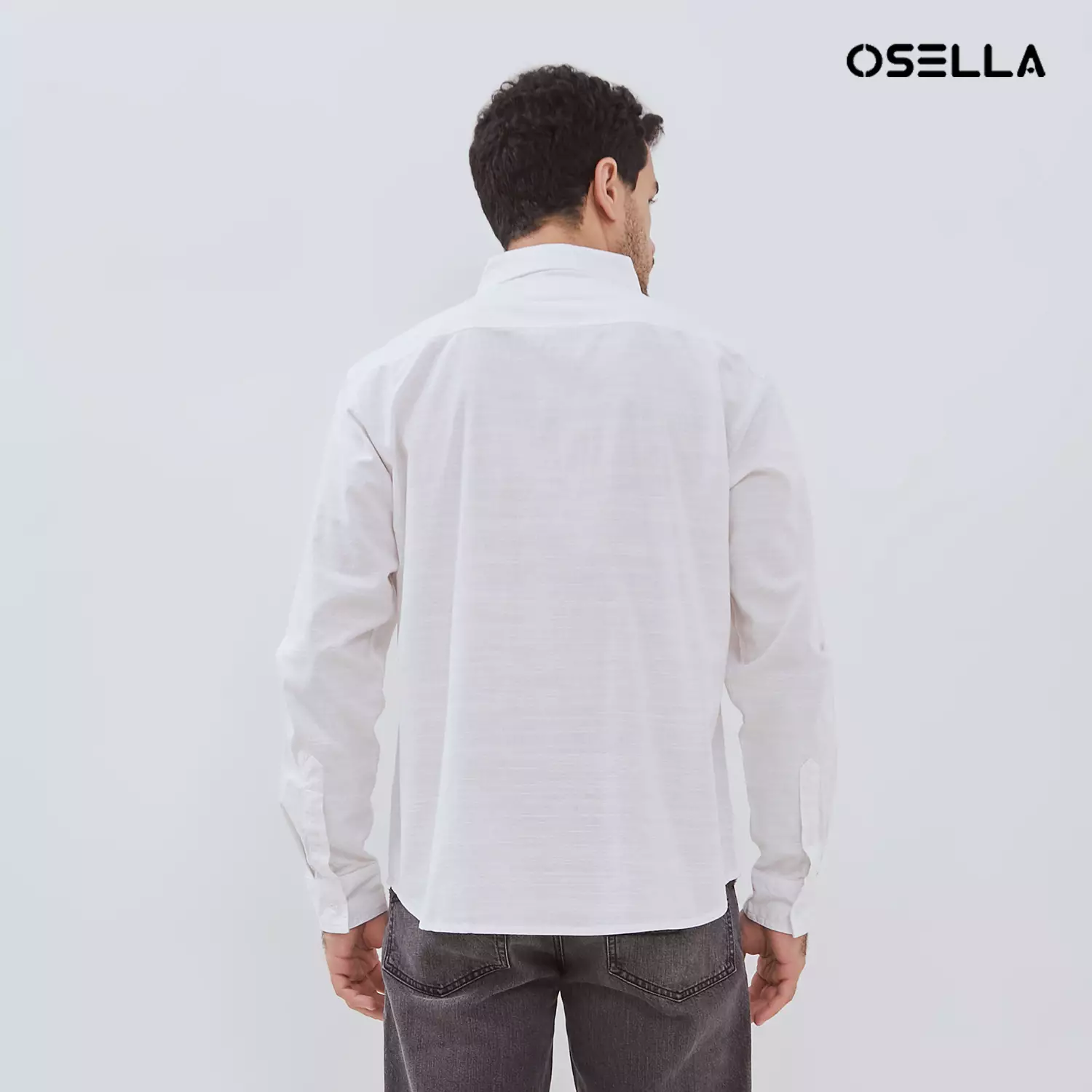 [NEW] Osella Wesley Regular Fit Long Sleeve Shirt 20374016 | Kemeja Lengan Panjang Pria