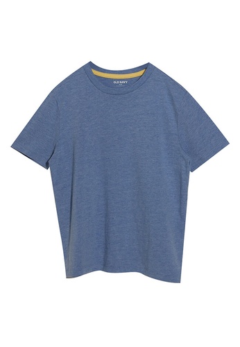Old Navy blue Softest Solid T-Shirt 8192EKA5160A30GS_1