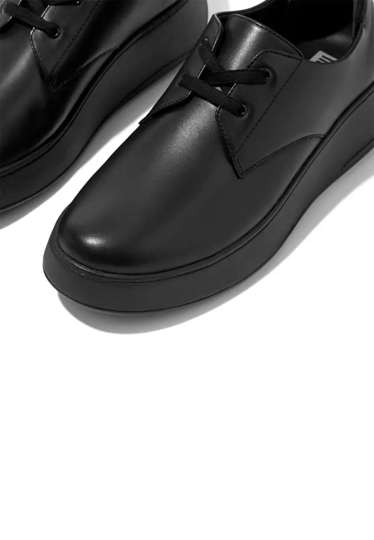 Buy FitFlop F-MODE Women's Leather Flatform Lace-Up Derbies All