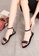 Twenty Eight Shoes black Metal Chain Jelly Rain Shoes VR087 C7BC2SH59F872DGS_5