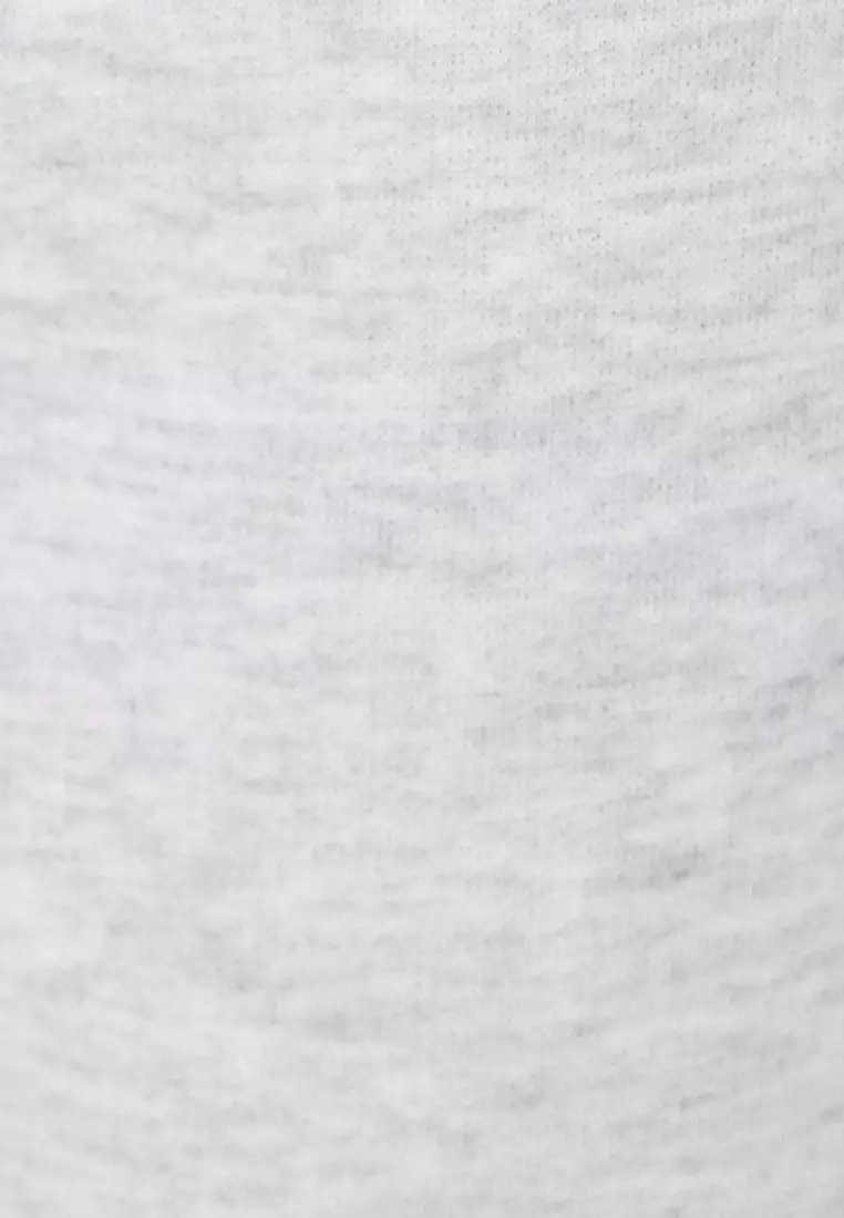 Oversize Sweatpants Wide Leg Laced Waist Ruffle Detail