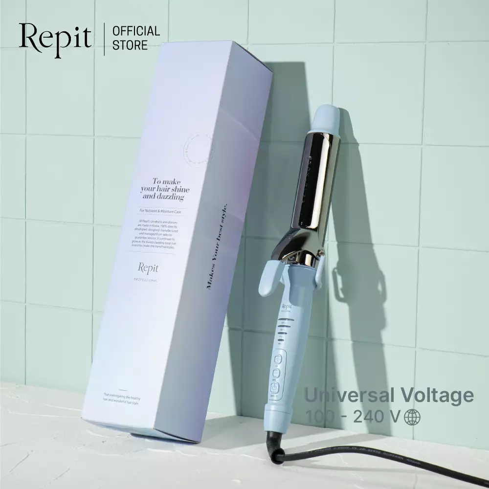Repit Pengeriting Rambut / P Curling Iron Powder Blue