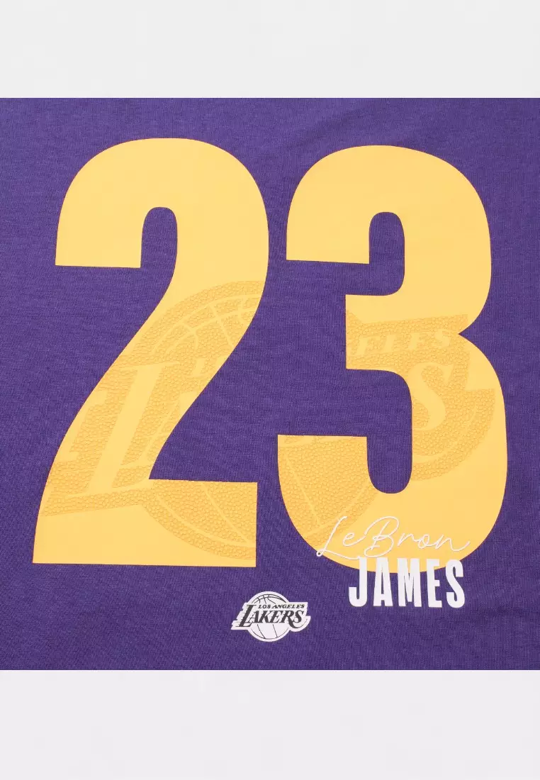 Los Angeles Lakers #23 Lebron James T-Shirts For Men Draft Night Collection