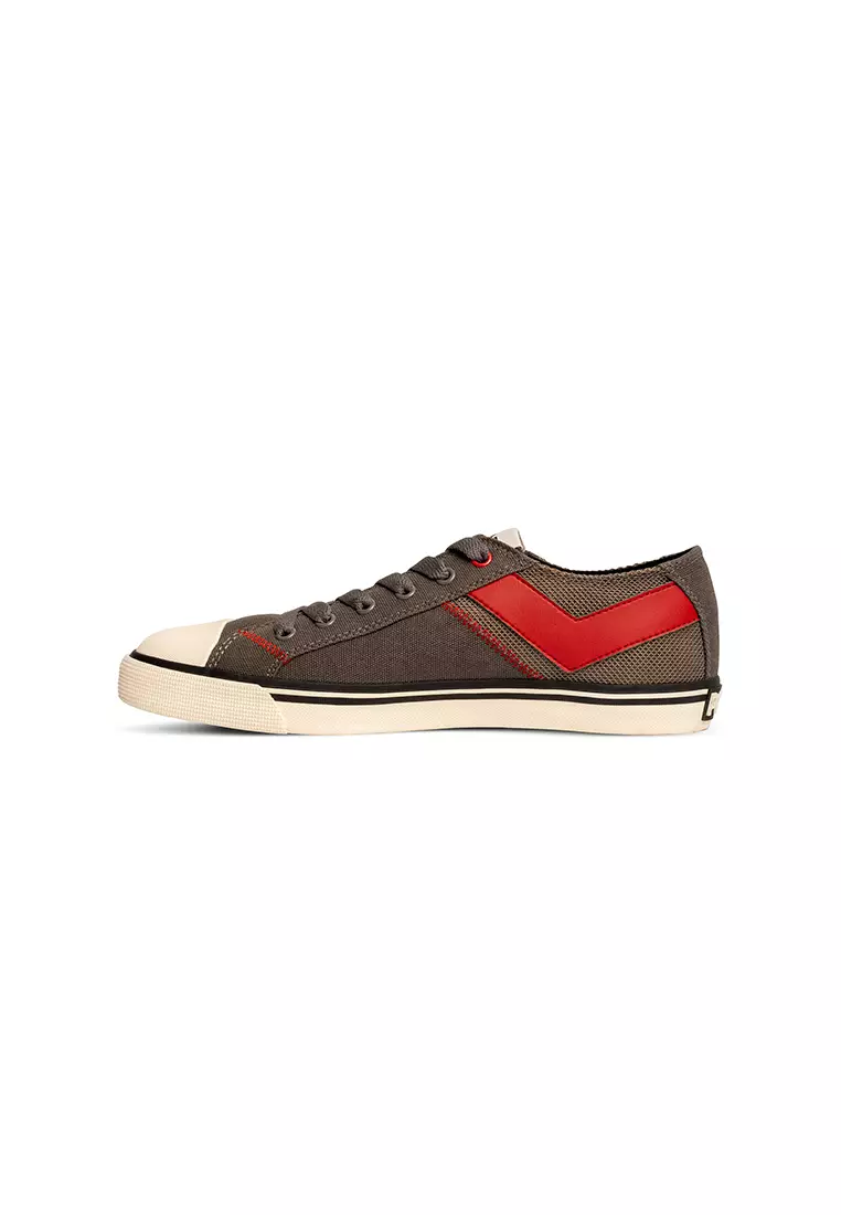 Men's Shooter Low Dark Gull Gray / True Red