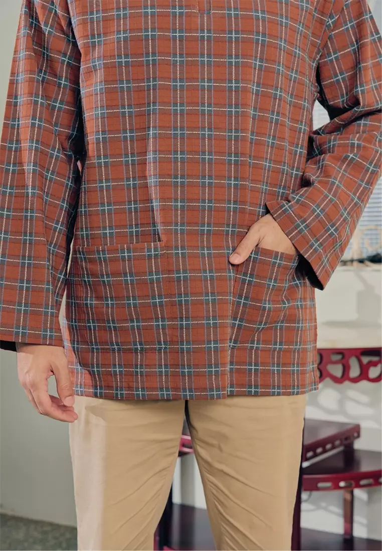 UMMA KURTA CENGAL in Damar Terracota