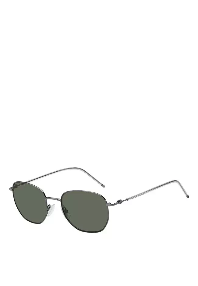 HUGO BOSS 1370/S Occhiali Da Sole Uomo: Design Nero Non Polarizzato, Taglia 53/20/145