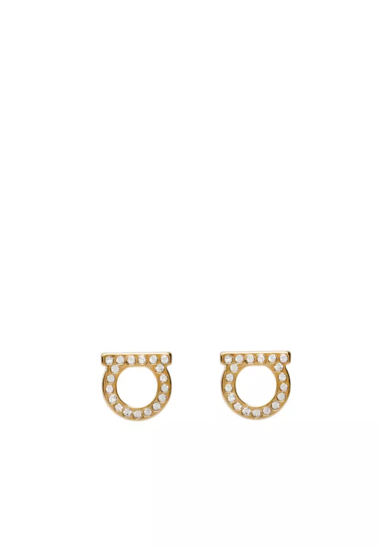 Brass Stud Earrings