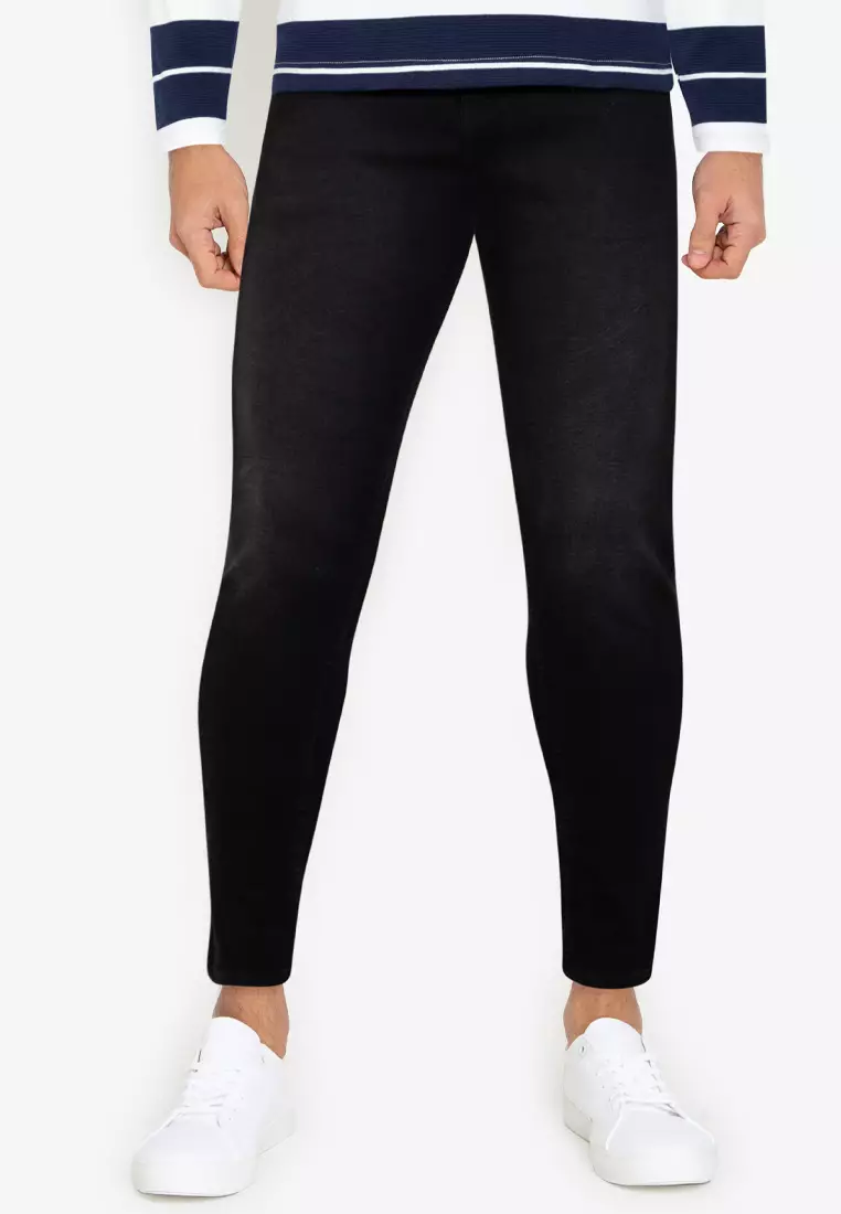 Mens super skinny on sale sweatpants