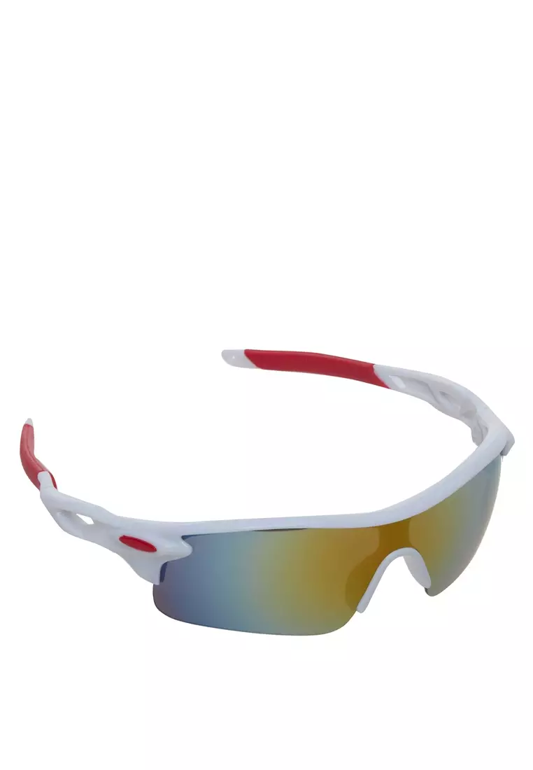 Elodie Kacamata Sepeda Pria & Wanita Lensa Mercury Frame Material Polycarbonate ORIGINAL - White