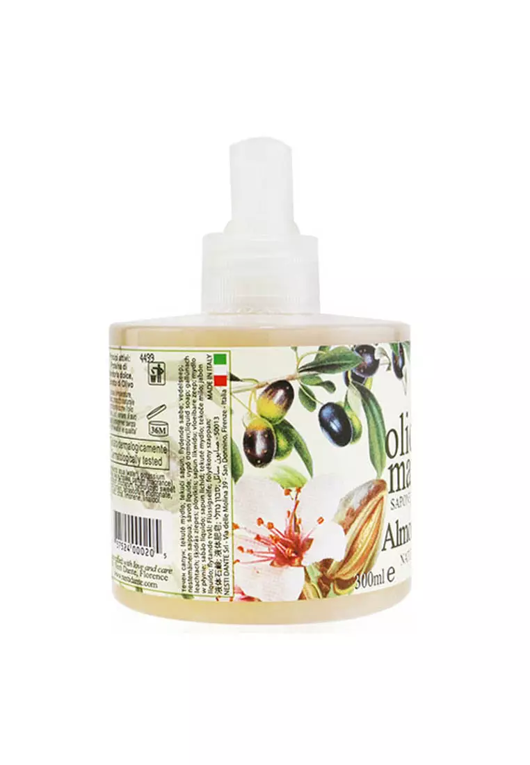 Nesti Dante - Natural Liquid Soap - Almond Olive Oil 300ml/10.2oz