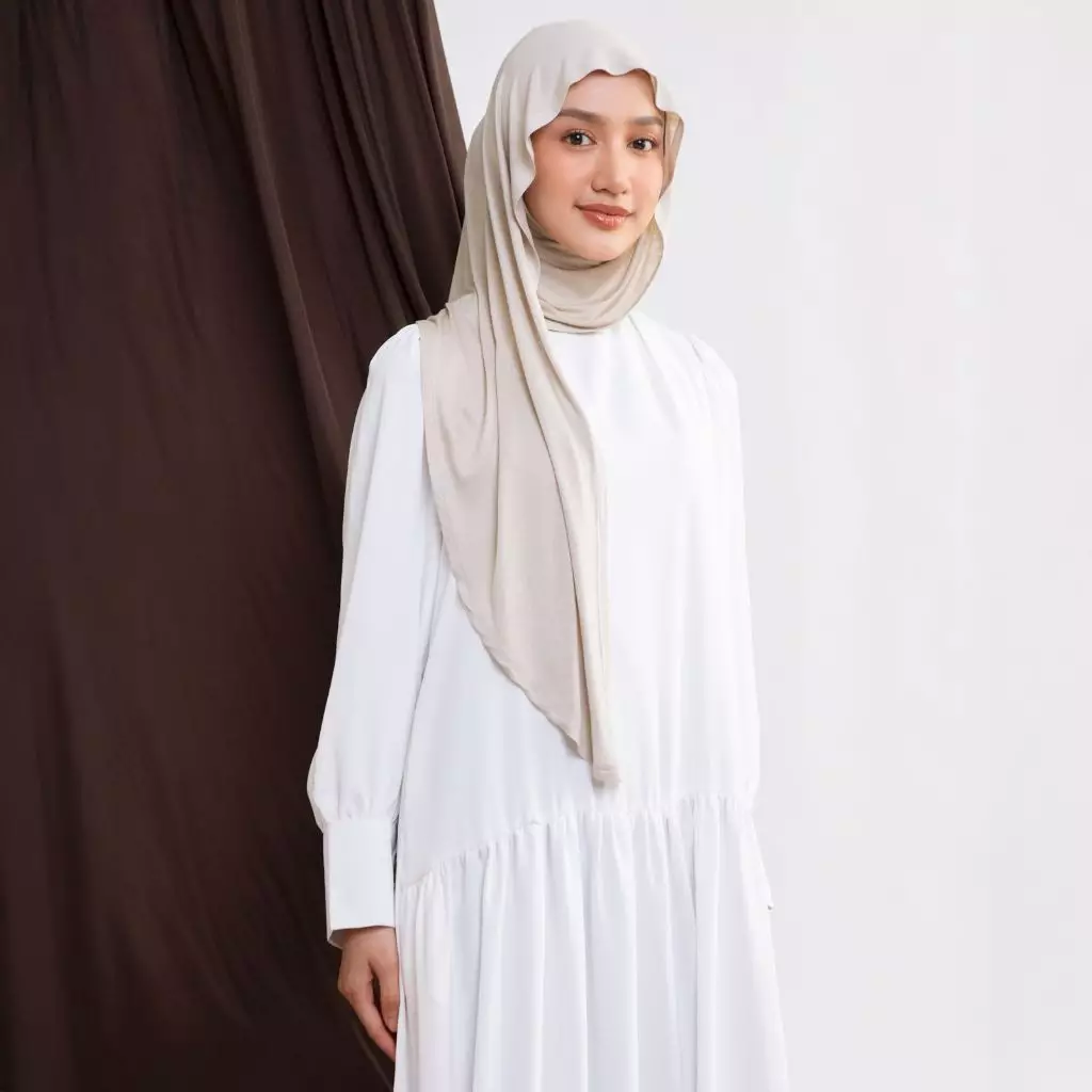 Kejora Oval Inner Shawl Lozy x Lesti Sand