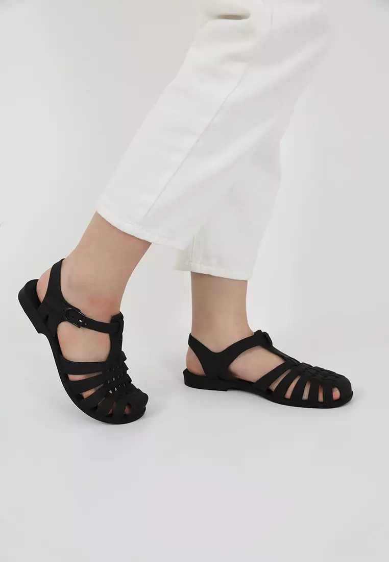 Sofia Melly Jelly Sandal Black