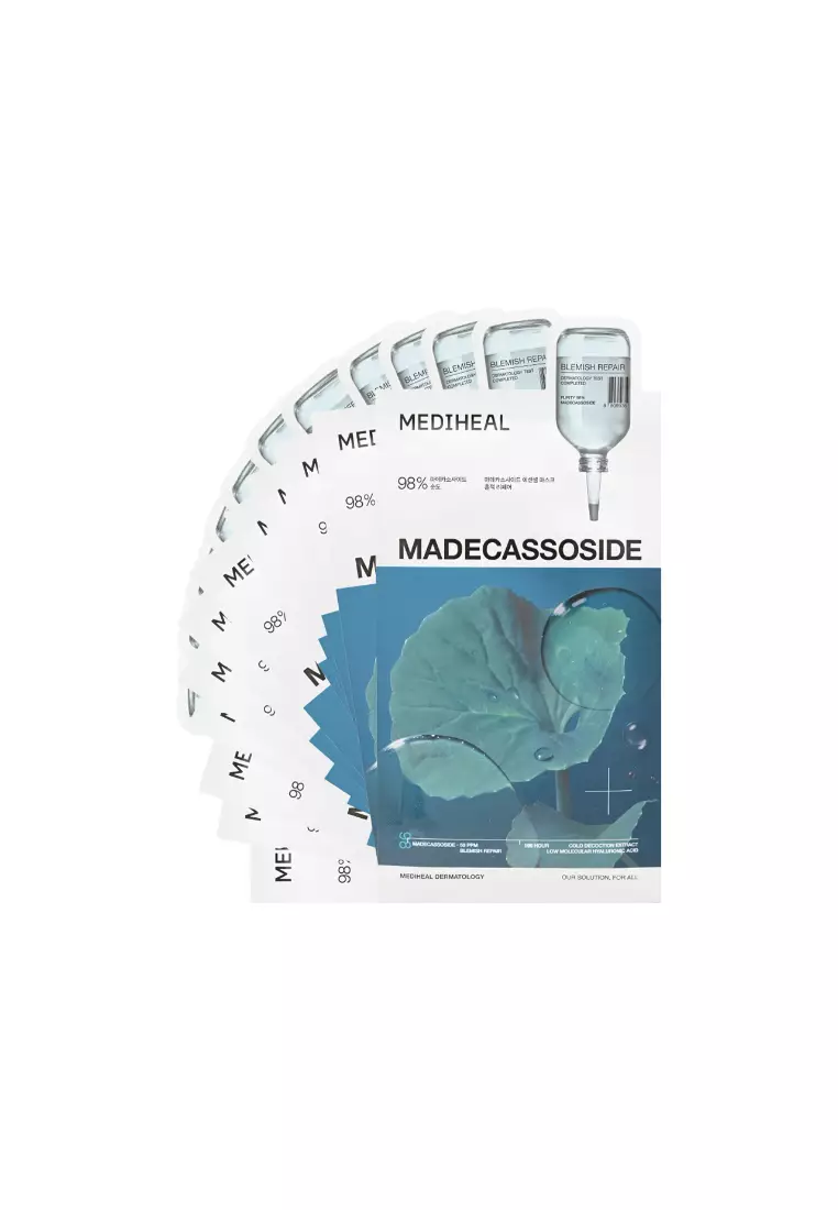 MEDIHEAL Madecassoside Blemish Repair Essential Mask(12pcs)