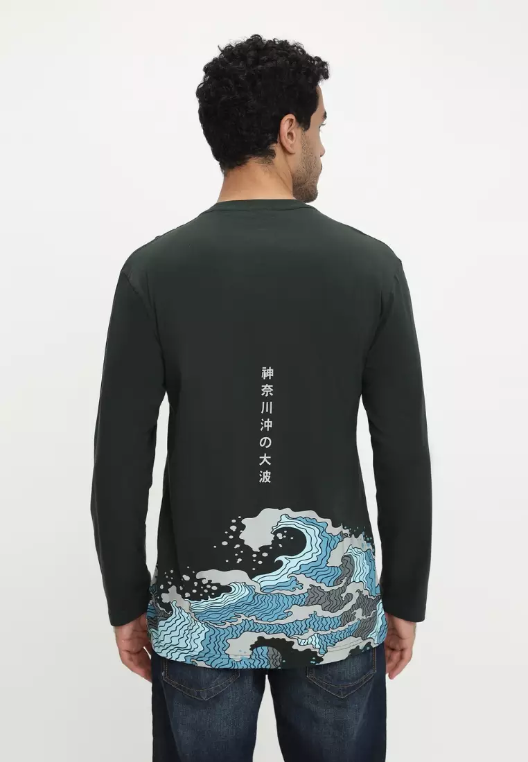 Buy 1 Get 1 T-Shirt Cotton Combed Lengan Panjang