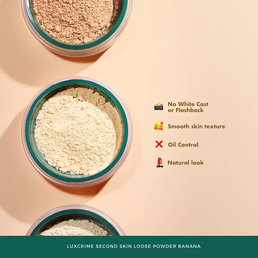 Luxcrime Second Skin Loose Powder Banana