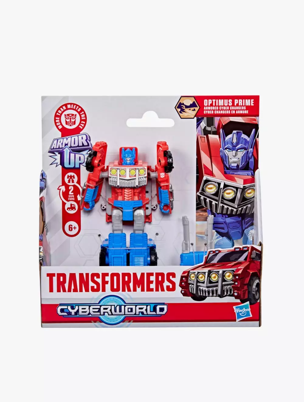 TRA CYBERWORLD Optimus Prime Armored Cyber Changers  - TFOG1054