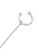 ELLI GERMANY silver Striking Puller Chain Ear Cuff E3D86AC88034A9GS_4