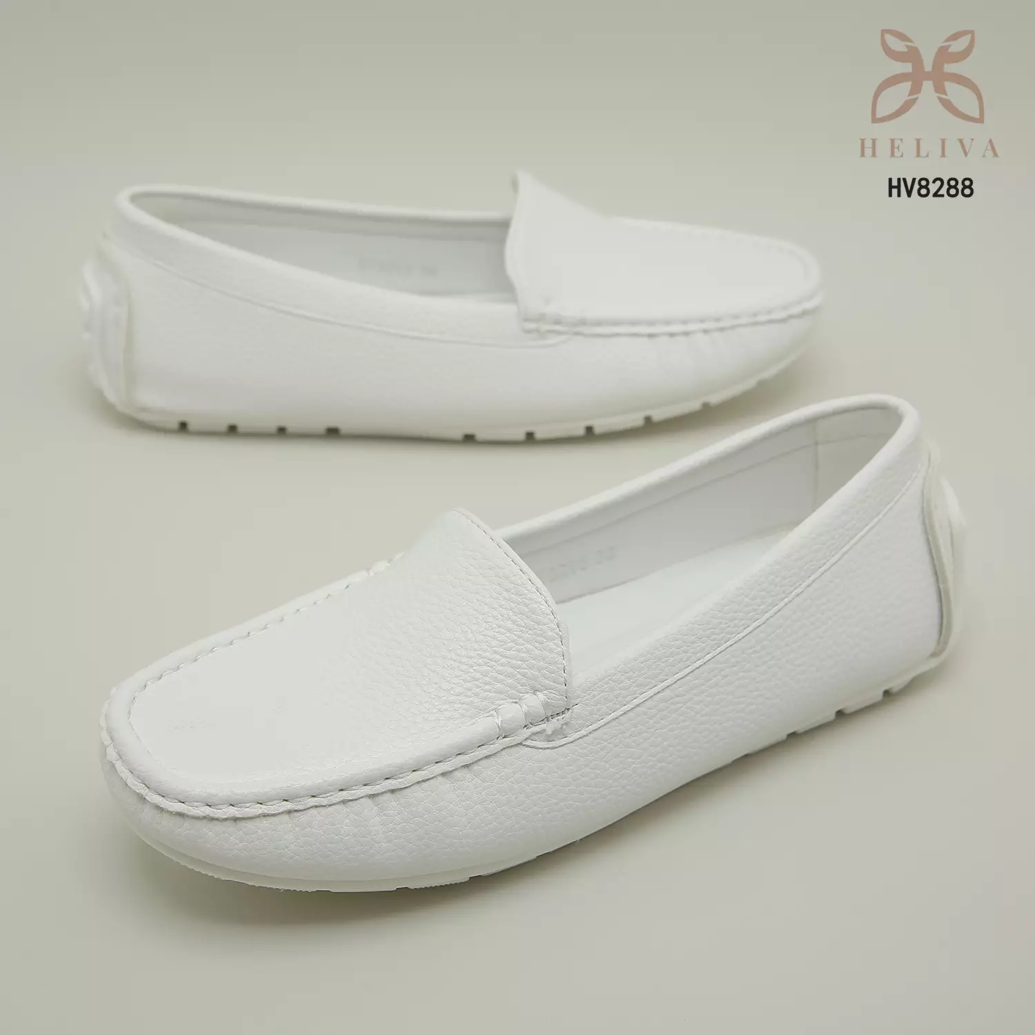 Heliva Hestina Women Shoes Loafers Slip On Sol 1cm