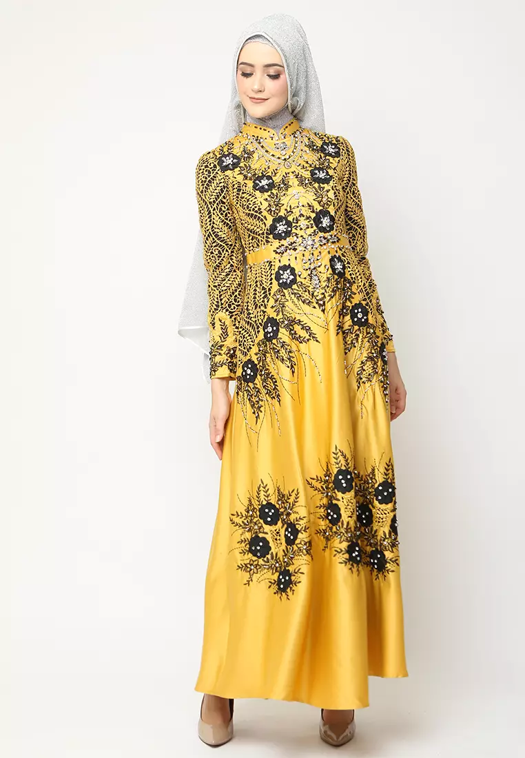 Bibiq Gamis Satin