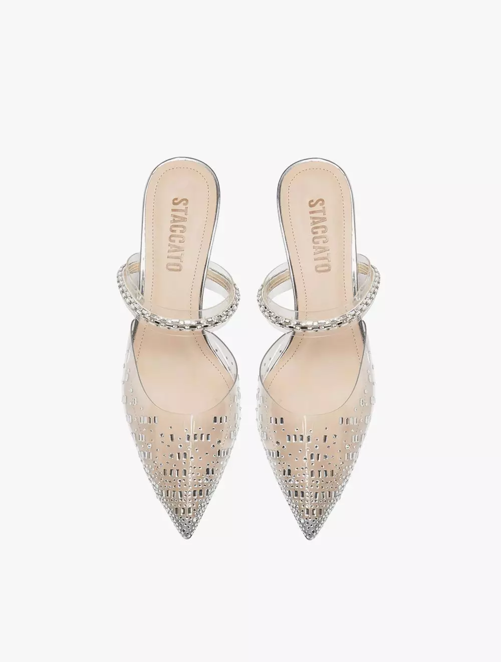 Staccato 9PV11-SLR Women's Heels - Silver