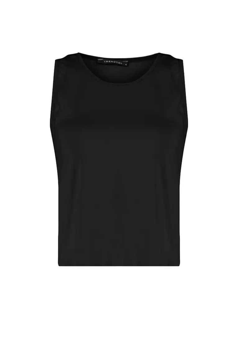 Nike Tee Dri Fit Tank Top Cotton Strappy Black Women's Athlete - Trendyol