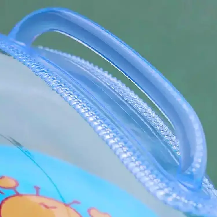 Wakakids Pelampung Leher Bayi Ban Renang Bayi Adjustbale Neck Ring Motif Venrc Orange