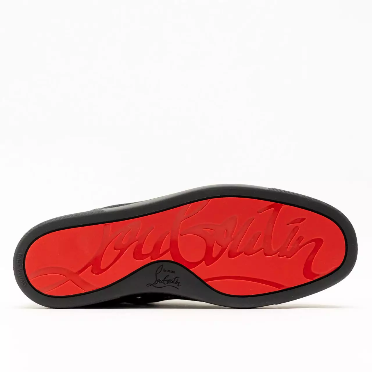 Jual CHRISTIAN LOUBOUTIN Fun Louis Junior Denim Trainers Sneakers