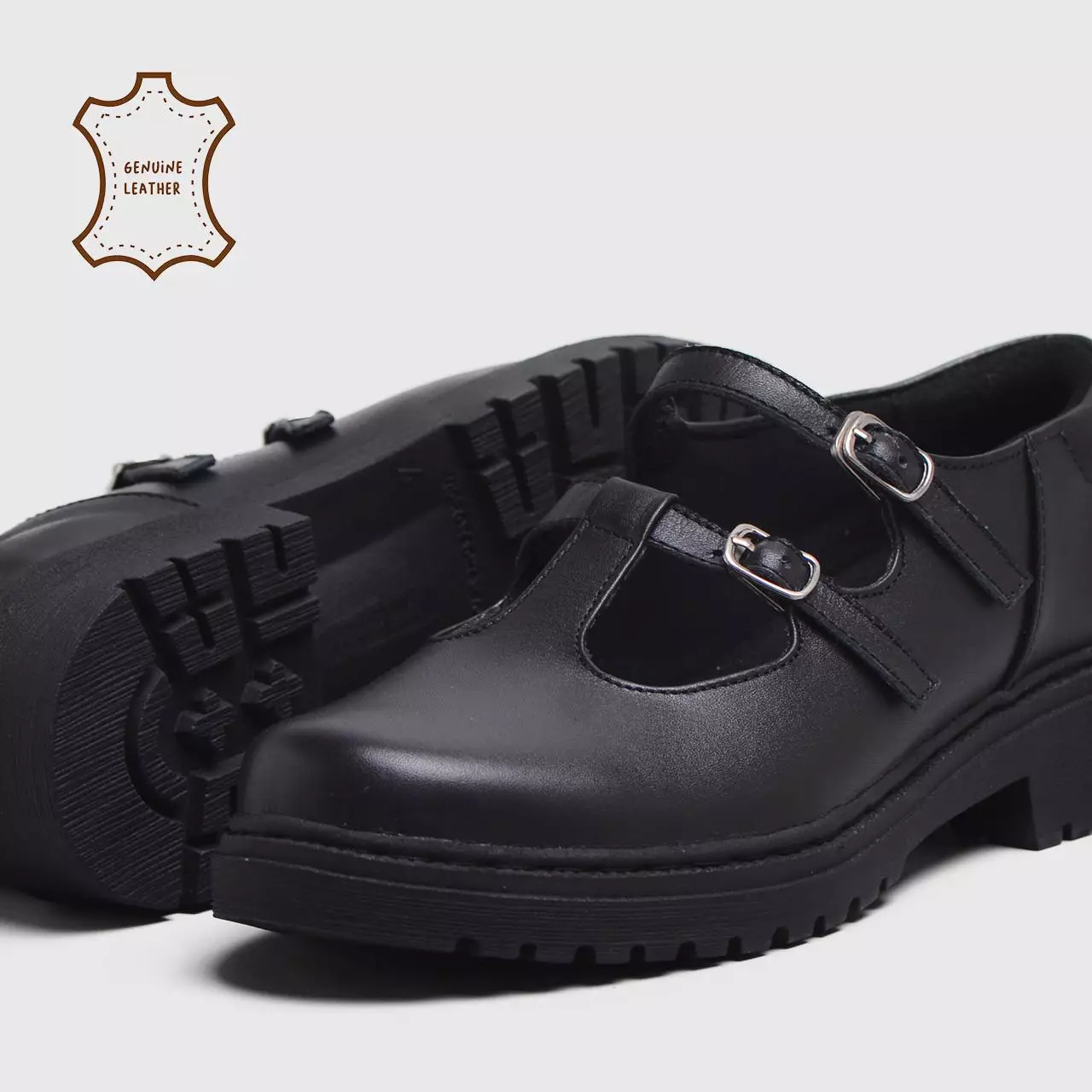 Onda Oxford Genuine Leather Black