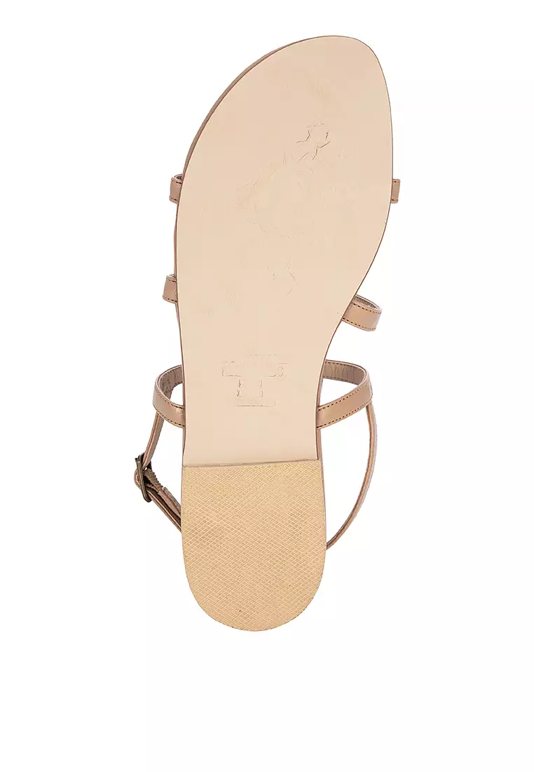 Strappy Flat Sandals