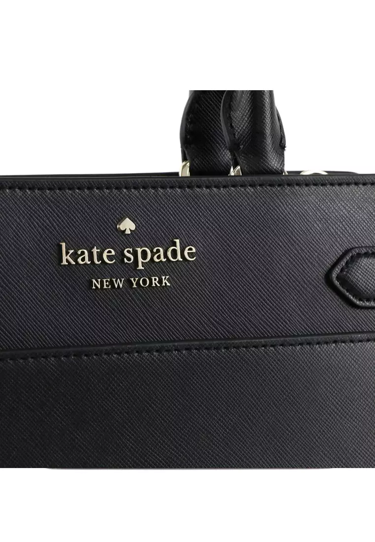 Kate Spade WKRU6952 Staci Medium Satchel IN Nimbus Grey Multi