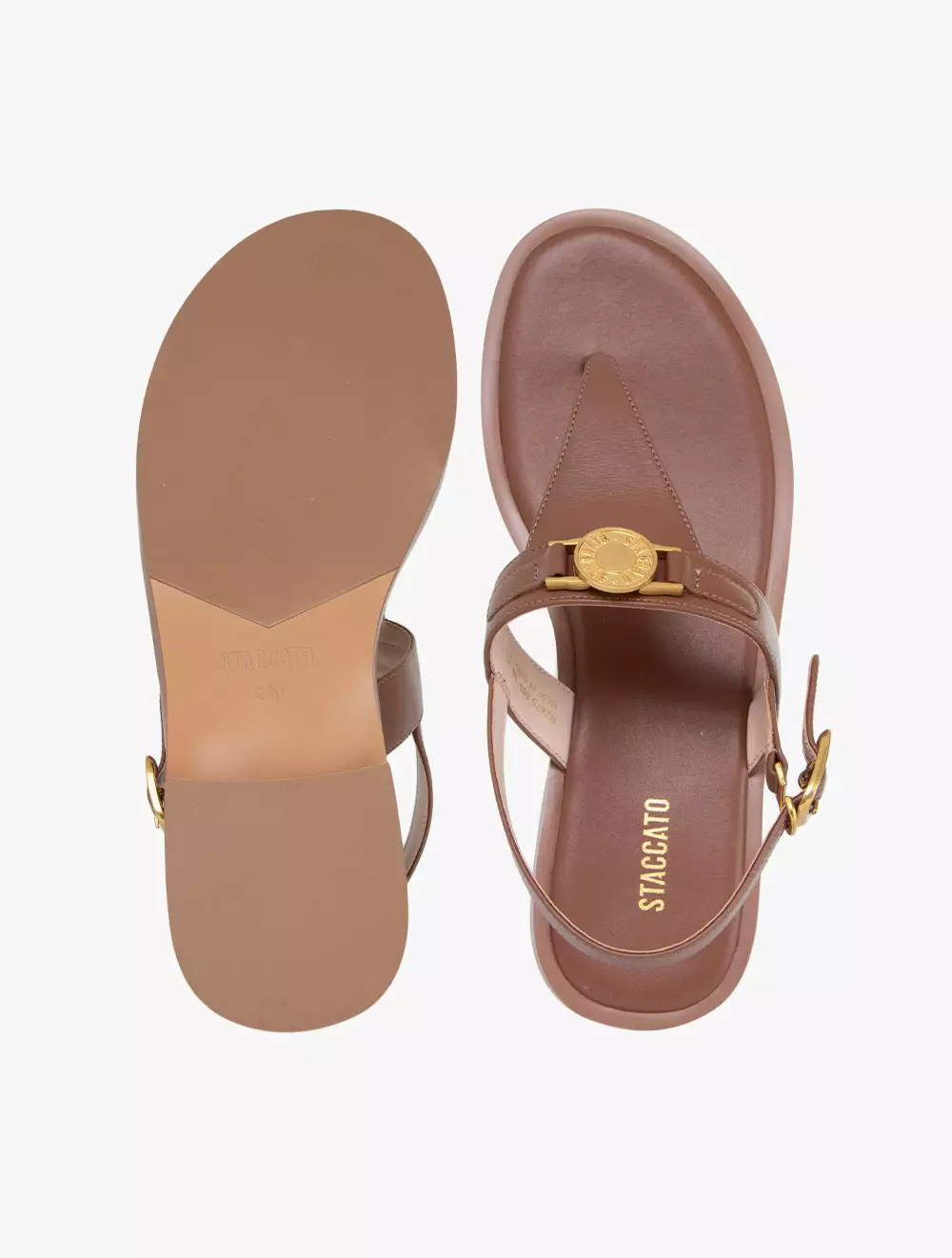 Staccato B24753700 Flat Sandals - Brown