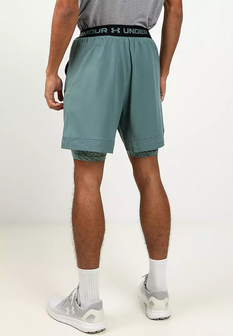 Vanish Woven Printed Men's 2-In-1 Shorts