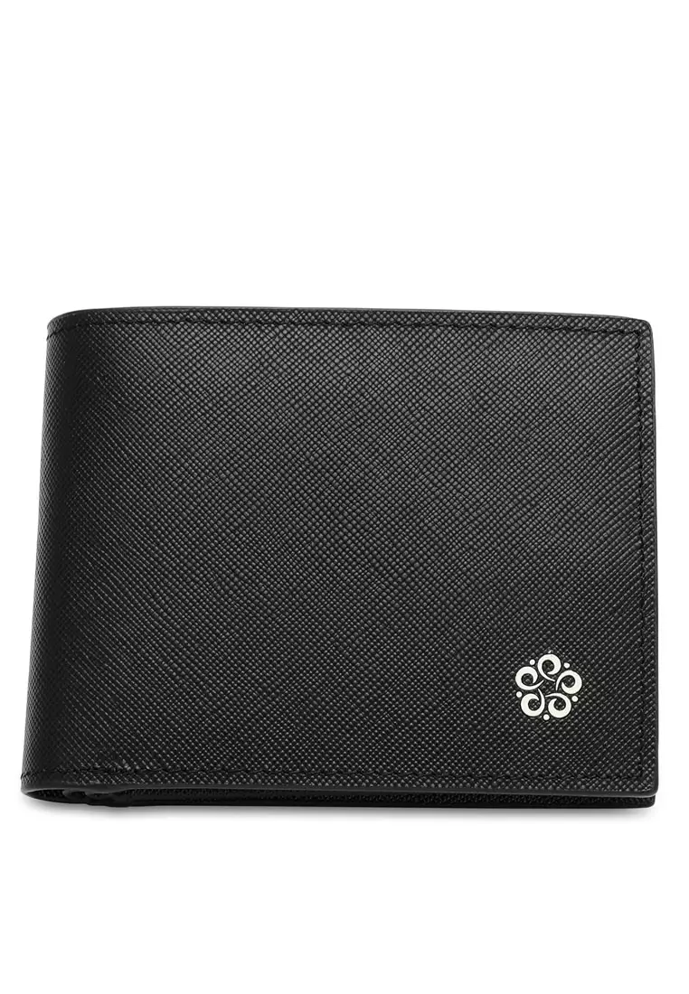 Men's Genuine Leather RFID Blocking Bi Fold Wallet