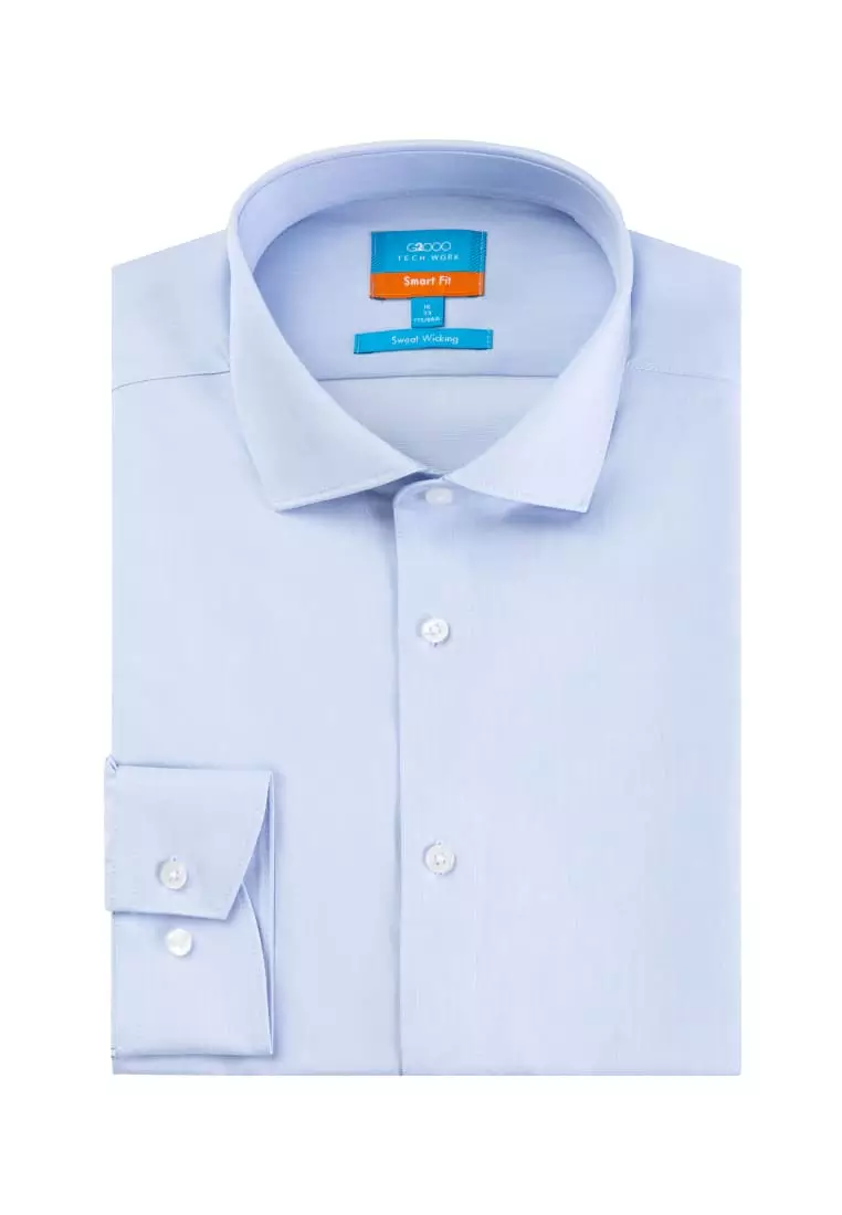 Non-Iron Quick Dry Smart Fit Poplin Shirt
