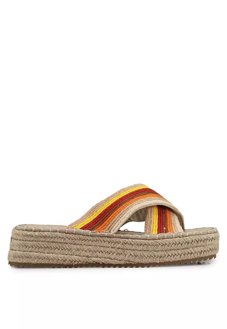 Discount on ASOS Design  shoes - SKU: Jazlyn Flatform Crochet Mule Sandals