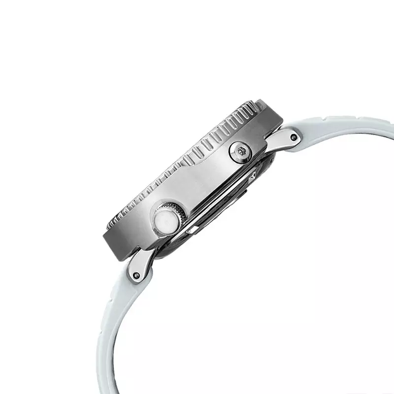 Jam Tangan Pria Seiko Prospex SRPG59K1 Save The Ocean Penguin Baby Tuna Automatic Divers 200M White Rubber Strap