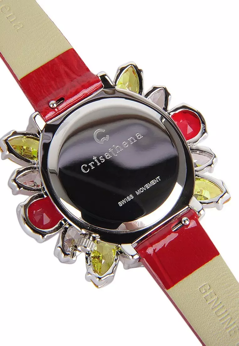 Snow Fashion Watch in Red for Women