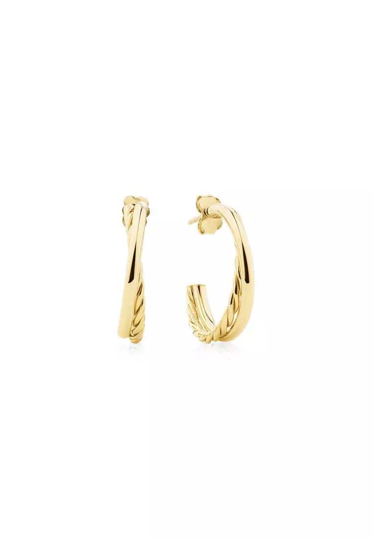Michael hill jewellers clearance gold hoop earrings