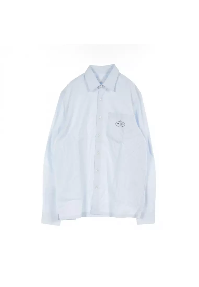 Tシャツ・カットソー ^LEATHERY^ Small Logo Oxford Shirt LIGHT BLUE LRSH5102LBL 71mruiJa-TL._UY1000_.jpg