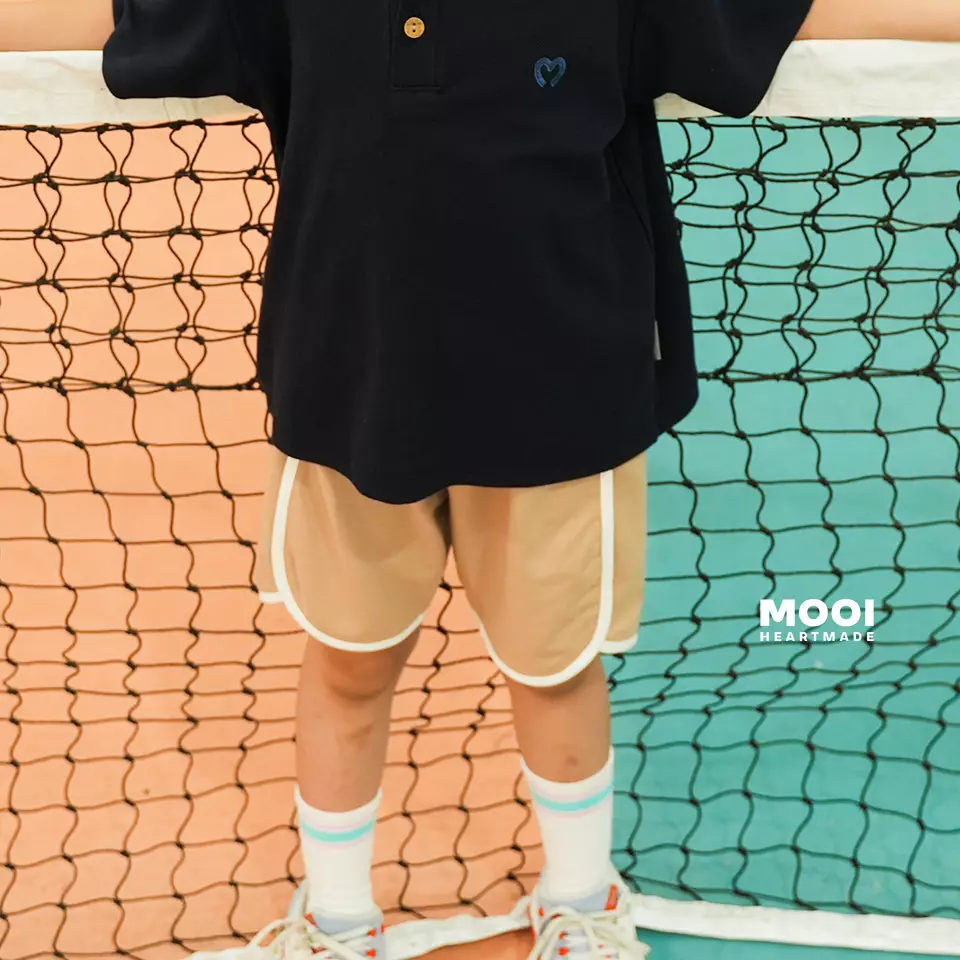 Mooi Celana Pendek Anak Laki - Laki Mark Pants Kids - Army Green